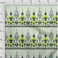 thumbnail image 3 of oneOone Velvet Reef Fabric Ikat Dress Material Fabric Print Fabric By The Yard 58 Inch Wide, 3 of 5