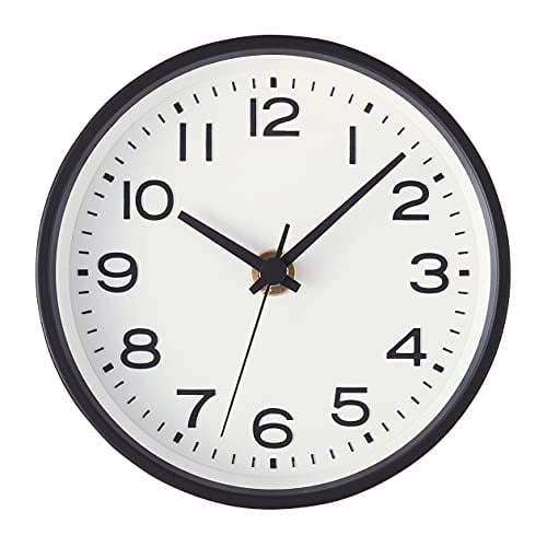 MUJI Analog Clock / Small (with stand) Black MJ-ACSB2 44275719 Width ...