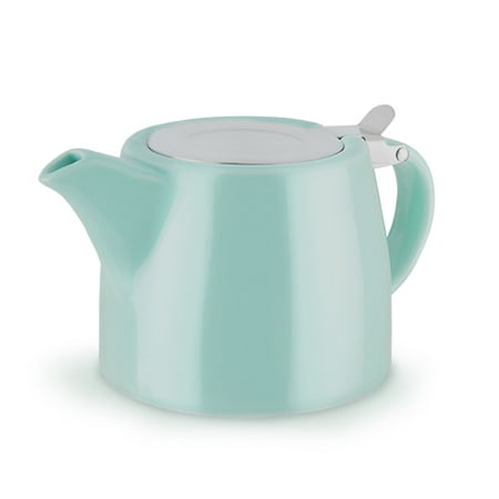 Harper Blue Ceramic Teapot & Infuser by Pinky Up (Best Glue For Ceramic Teapot)
