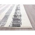 thumbnail image 4 of Abani Casa Collection Ivory Gray 5' x 8' Faded Stripes Modern Area Rug, 4 of 5