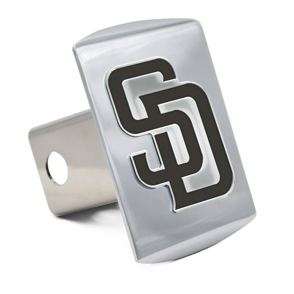 WinCraft San Diego Padres Premium Metal Hitch Cover