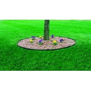 EasyFlex No-Dig Landscape Edging Kit, 100-ft x 1.5-in. High, Includes Anchoring Spikes, Black Recycled PlasticPlastic