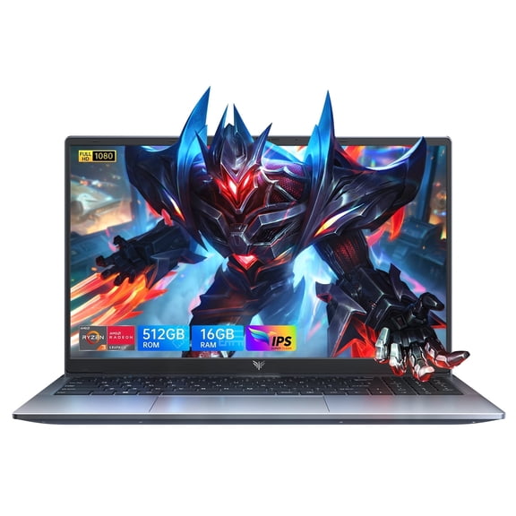 15.6 inch Laptop AMD Ryzen 4300U 16GB DDR4 512GB SSD up to 3.7GHz with Windows 11PRO