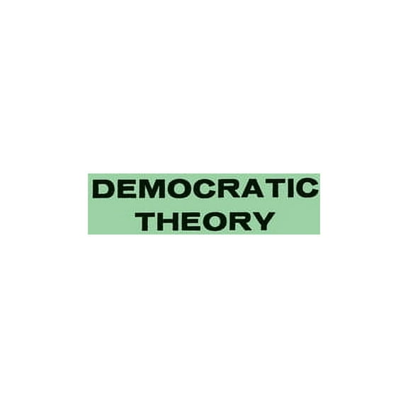Democratic Theory, (Hardcover)