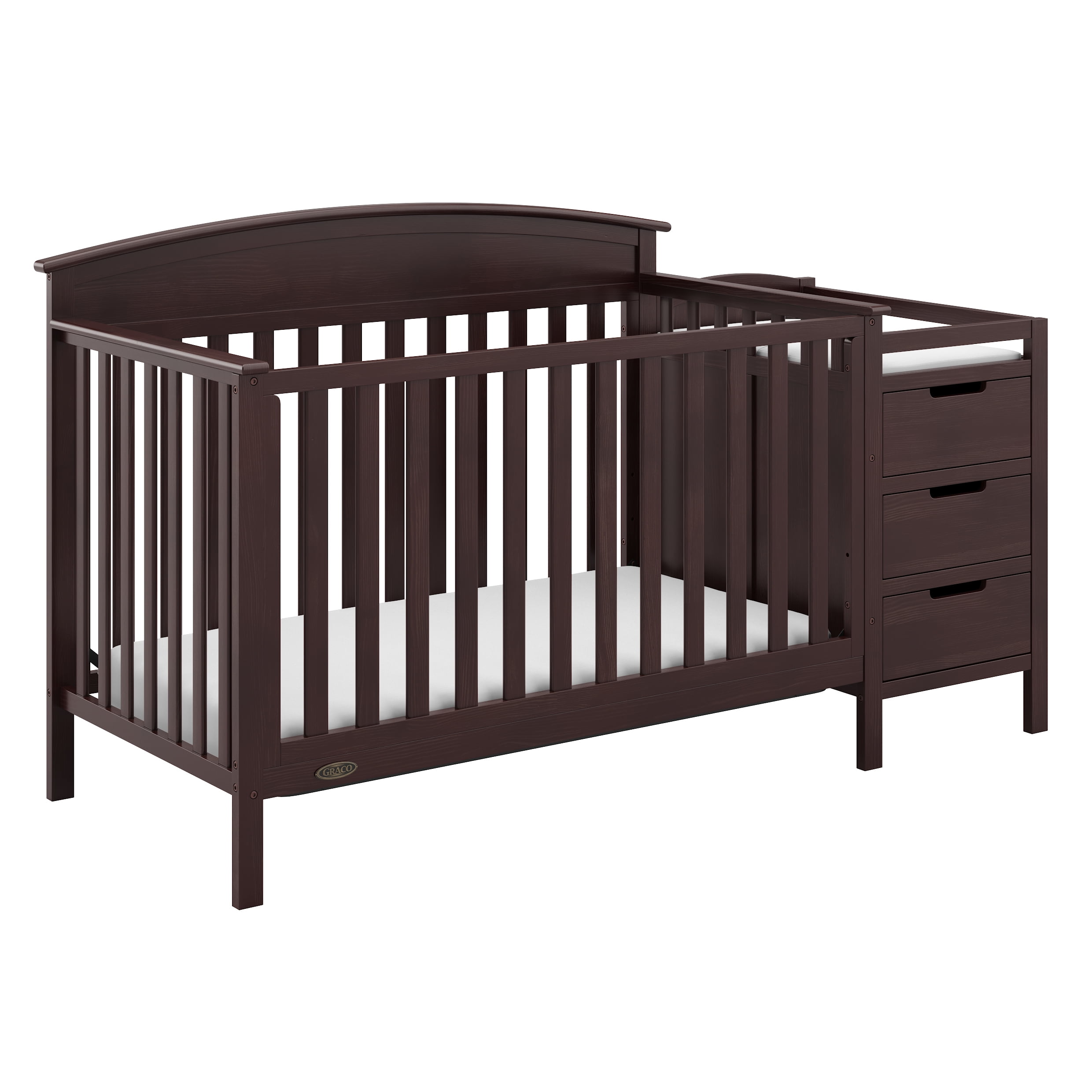Graco Benton Convertible Crib and Changer Espresso Lebanon Ubuy