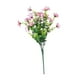 thumbnail image 5 of Ramo de flores violetas artificiales, planta falsa para jardín de casa con tallos verdes Rosa, 5 of 9