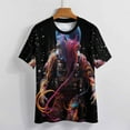 thumbnail image 3 of Octopus in The Mysterious Ocean T Shirts Basic T-Shirt Short Sleeve Ladies Tee Shirt Summer Graphic Clothing, 3 of 6
