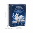 thumbnail image 3 of Sewing Kit for Beginners Ice Kirin Stuffed Animal Pattern Set, Craft Kit for Adults, Fantasy Ocean Themed Hand Sewing Kit, 10 X 7 X 2 Inch Complete Patchwork Material Pack, 3 of 8