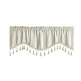 thumbnail image 2 of Cortina de cenefa térmica lavable aislante decorativa para ventana Blanco, 2 of 9