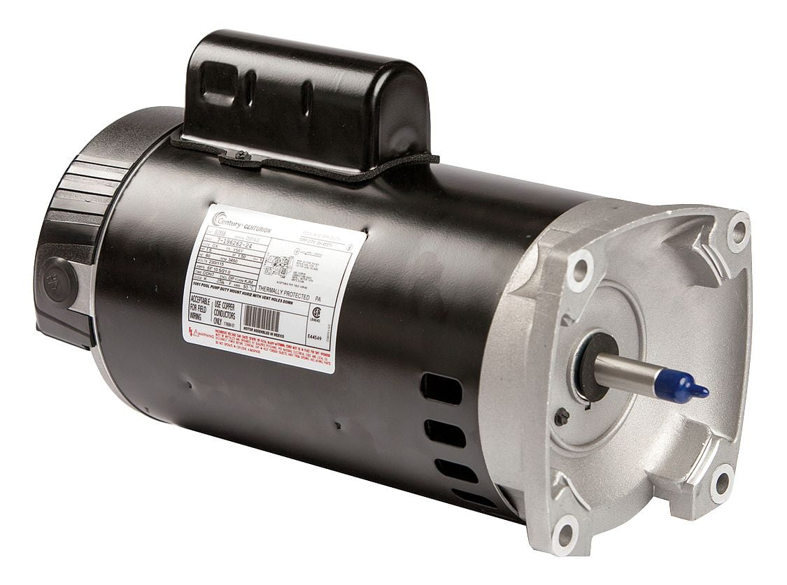 Century 1-1 2 HP Square Flange Pool Pump Motor, Permanent Split Capacitor, 3450 Nameplate... by A.O. SMITH