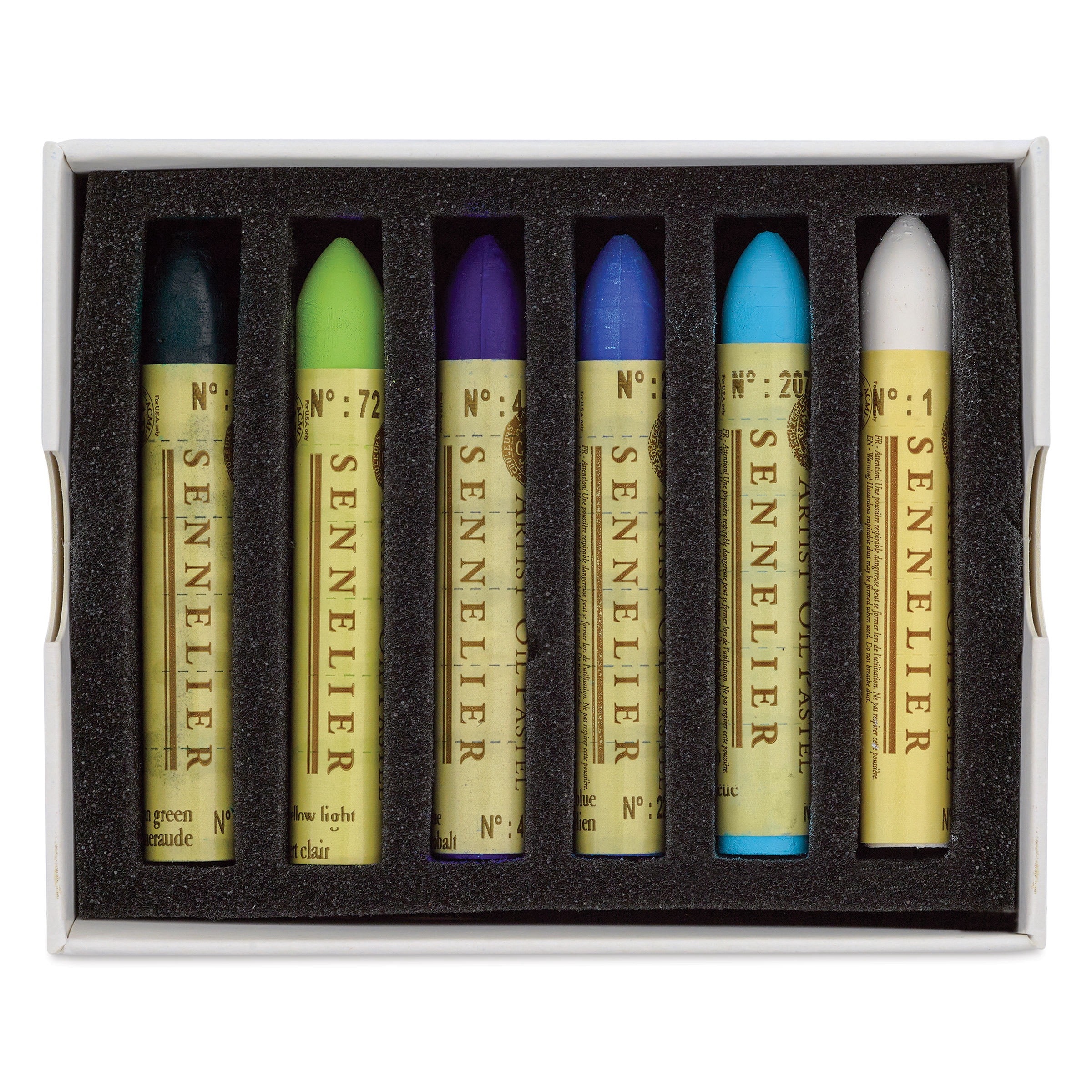 Sennelier Oil Pastel Set, 72-Color Cardboard Set - Walmart.com