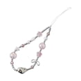thumbnail image 4 of Correa para teléfono móvil con cuentas, cadena para teléfono móvil, colgante, regalo, cordón antipérdida, funda multiusos para teléfono, cordón para Rosa claro 22cm, 4 of 8