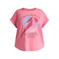 thumbnail image 2 of Terra & Sky Women's Plus Size David Bowie Bolt Graphic Tee, Sizes 0X-5X, 2 of 5