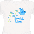 thumbnail image 4 of Inktastic I Love My Meme Boys Long Sleeve Baby Bodysuit, 4 of 5
