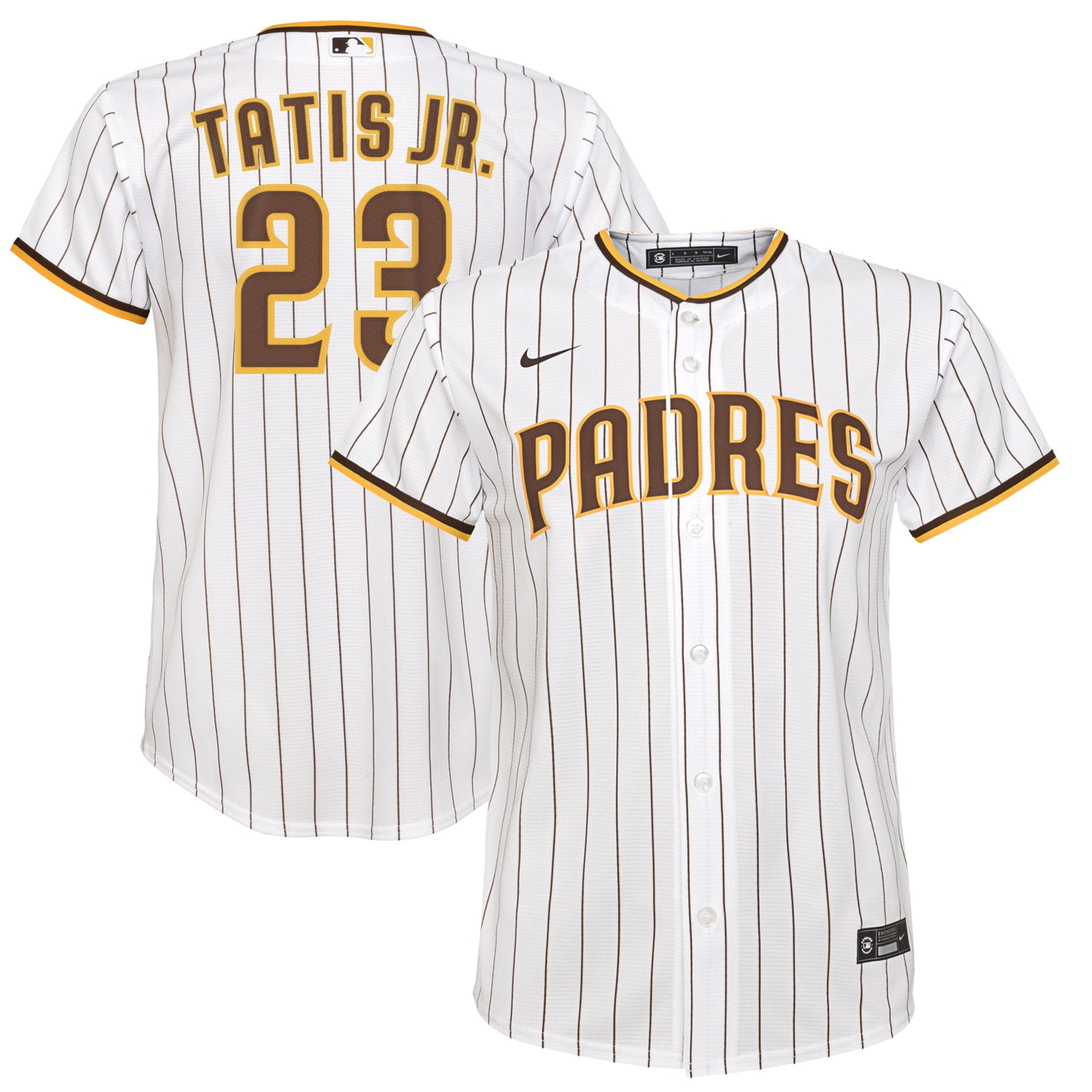 Men's Nike Fernando Tatis Jr. Tan San Diego Padres Alternate Replica Player Jersey