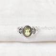 thumbnail image 5 of Natural Peridot Ring, AAA Peridot Gemstone Ring, August Birthstone, Tiny Bohemian Ring, 925 Sterling Silver, Designer Womens Ring, Christmas Thanksgiving, Handmade Statement Jewelry, Genuine Peridot, 5 of 8