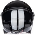 thumbnail image 5 of Open Face Motorcycle Helmet with Removable Visor ECE 22.06 Approved Half Casco Fit Men Women ATV Moped Scooter, 5 of 8