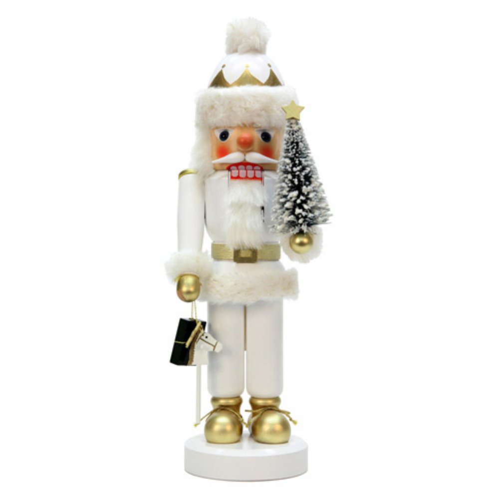 Christian Ulbricht White Santa Nutcracker