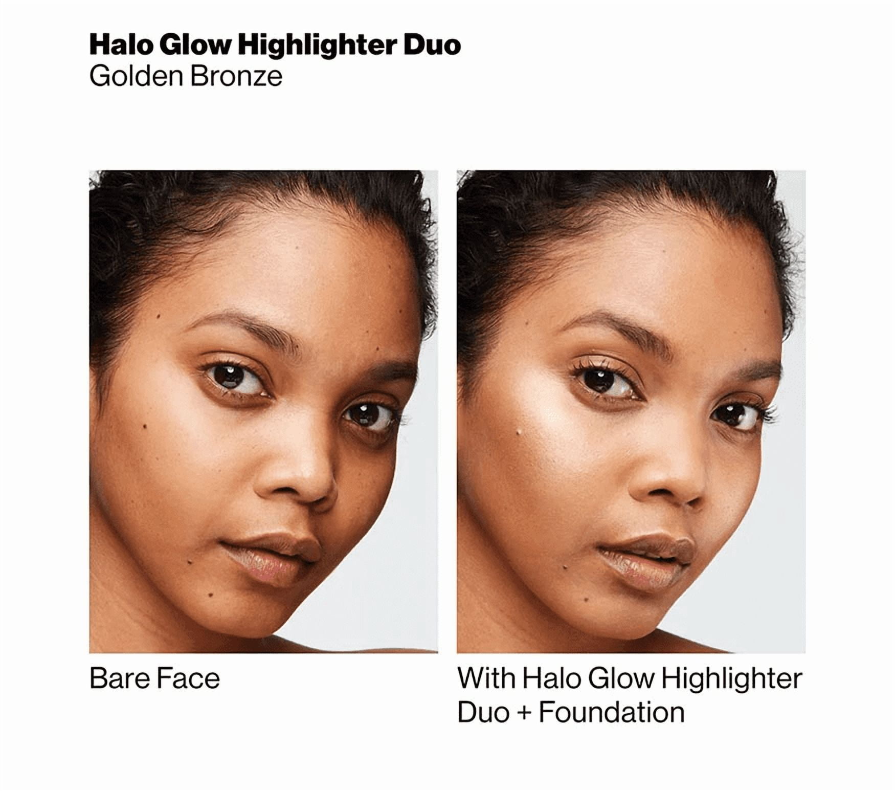 Smashbox Halo Glow Highlighter Duo - Golden Bronze 0.17oz (5g)