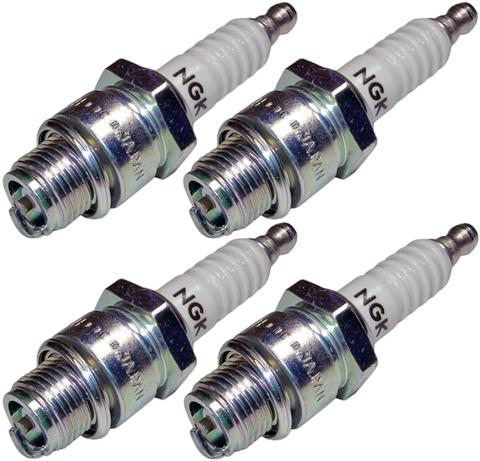 NGK 4 Pack Of Genuine OEM Replacement Spark Plugs # B-4H-4PK | Walmart ...