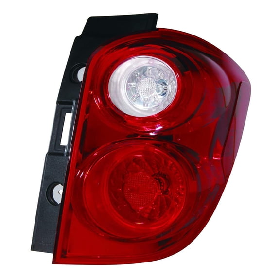 KAI New CAPA Certified Standard Replacement Passenger Side Tail Light Assembly, Fits 2010-2015 Chevrolet Equinox