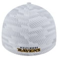 thumbnail image 4 of Men's New Era  White Baltimore Ravens Gameday Graded 39THIRTY Flex Hat, 4 of 6