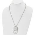 thumbnail image 4 of Stainless Steel Brushed Functional Bottle Opener 22In Necklace (22 X 30.44) Made In China srn2321-22, 4 of 5