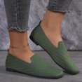 thumbnail image 5 of Hoshose New Retro Summer Womens Slip on Flat Shoes Soft Soled Shallow Mouth Mesh Breathable Casual Work Shoes Non Slip, 5 of 8