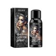 thumbnail image 1 of Spray iluminador con purpurina para maquillaje de escenario, polvo brillante natural tridimensional de larga duración, 120 ml | 8228412148765, 1 of 4