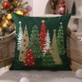 thumbnail image 2 of Juego de 2 fundas de almohada decorativas DFXSZ, 46 x 46 cm, para Navidad, 2 of 6