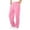 Pink, variant on Fozruso Kids Boys and Girls Baggy Sweatpants Straight Leg Open Bottom Casual Pants Elastic Waist Athletic Joggers Sweatpants With Pockets Sizes 5-6 Years(Black)