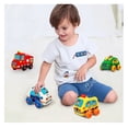 thumbnail image 5 of Set de 4 Carritos Juguetes Suaves para Bebés y Niños Pequeños, 5 of 5