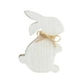 thumbnail image 2 of Decoración de conejo de Pascua perfecl Artesanías de madera Estilo A 12 cm x 17 cm, 2 of 8