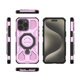 thumbnail image 4 of Funda GANGXUN para iPhone 15 Pro , magnética, ligera, soporte 360°, antigolpes, 4 of 4