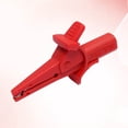 thumbnail image 4 of EeaseCA Clip de Test de Batterie Isolé Clip Alligator 4mm Prise Banane Câble Multimètre Sonde Crocodile (Rouge), 4 of 7