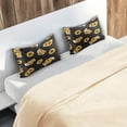 thumbnail image 7 of Bear and Sunflower Satin Pillowcase for Hair and Skin Silk Pillowcase, Standard Size(20x26 inches) - Slip Cooling Satin Pillow Covers with Envelope Closure（230） Home Decor Gifts, 7 of 7