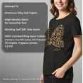 thumbnail image 6 of Disney Women's Minnie Mouse Cheetah Print Bow Graphic Tee,, 6 of 9