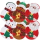 thumbnail image 2 of 6 piezas de juego de cocina, porta cubiertos, bolsillos, cuchillos, tenedores, bolsa, muñeco de nieve, Papá Noel, alce, decoración para fiesta navideña., 2 of 6