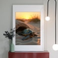 thumbnail image 2 of Diamond Art Kit for Adults, Desert Sunset Turtle Emergence Scene Diamond Painting for Adults Beginners, DIY Diamond Art Painting Kits, 5D Diamond Painting Crafts for Home Decor 12x16 Frameless, 2 of 7