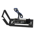 thumbnail image 2 of Soporte de acoplamiento para tarjeta gráfica externa Fuente de alimentación fácil Práctico Versátil Fácil de usar Resistente Metal de alta Negro, 2 of 9