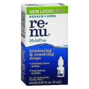 Bausch & Lomb ReNu MultiPlus Lubricating and Rewetting Drops 0.27oz Each