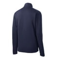 thumbnail image 6 of Sport Tek Adult Male Men Textured Long Sleeves Pullover True Navy X-Large, 6 of 6