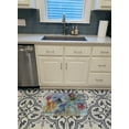 thumbnail image 3 of Carolines Treasures 8975RUG Sirène Abstraite Eau Fantaisie Machine Lavable Mémoire Mousse Tapis, 3 of 4