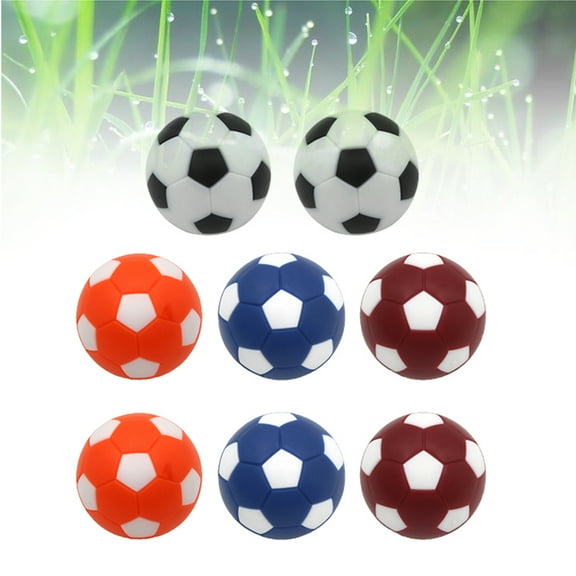 COSMOBETTY 8Pcs Replacement Balls for Tabletop Soccer Game Mini Table Football Soccer Accessories 36mm