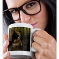 thumbnail image 2 of 3drose, Grizzly Bear in Pond., 11oz Mug, 2 of 6