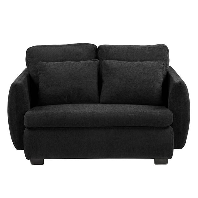 Love Seat DICASA Kuma 2 Plazas Negro para Salas
