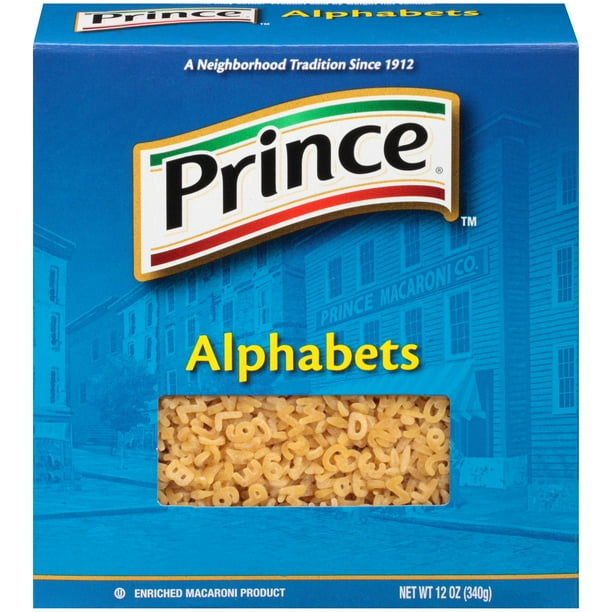 Prince??Alphabets Pasta 12 oz. Box - Walmart.com - Walmart.com