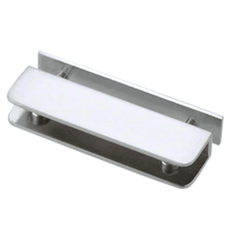 

CRL FA81SC Satin Chrome Thru-Glass Rectangular Shelf Clamp