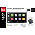 thumbnail image 6 of Dual Electronics XDCPA9BT - 7" Double Din in-Dash Car Stereo with Apple Carplay, Android Auto and Bluetooth, 6 of 8