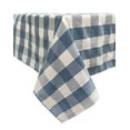 thumbnail image 6 of Fennco Styles Buffalo Check Design Tablecloth 54" W x 54" L - Handmade in USA - Plaid Rustic Table Cover for Everyday Use, Banquet, Holiday, Family Gathering and Special Occasion, 6 of 10